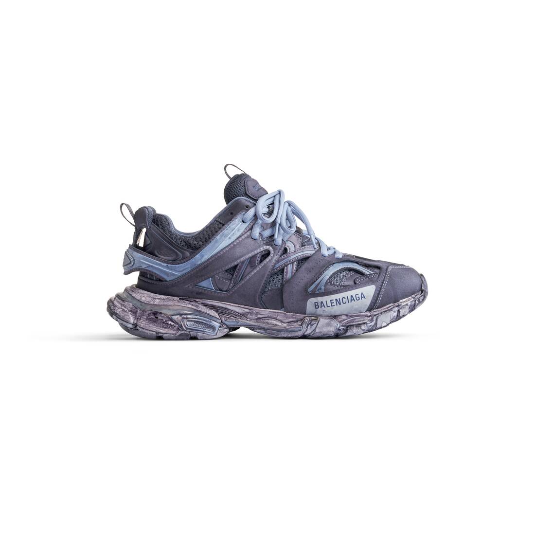 Men’s Track Sneaker  in Faded Blue - Image 1